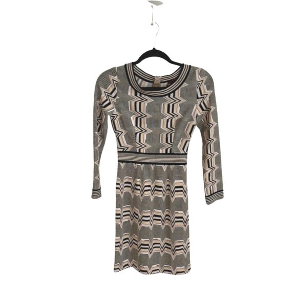 Missoni Chevron Knit Dress – Fall 2017 – 3/4 Sleeve – IT 38 - Picture 5 of 8